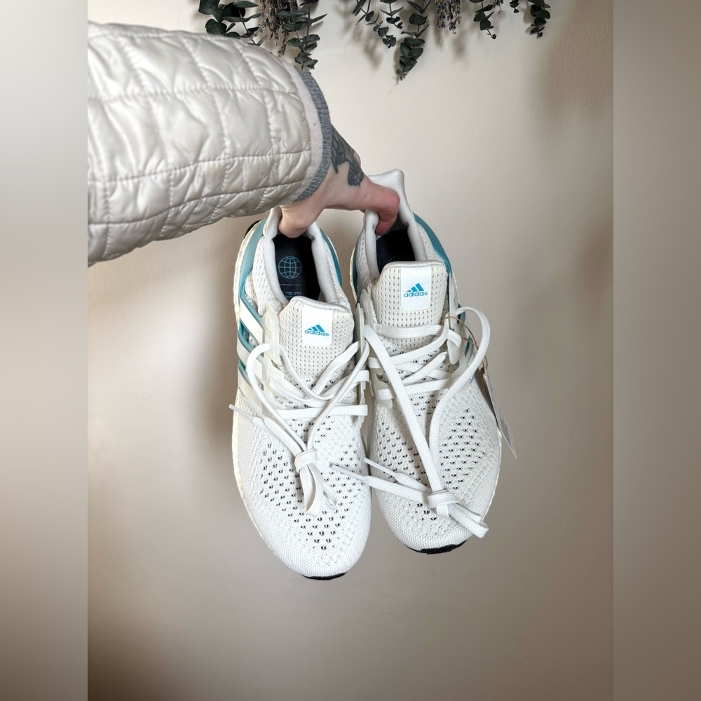 Adidas ultra boost 1.0 white & blue - Picture 4 of 7